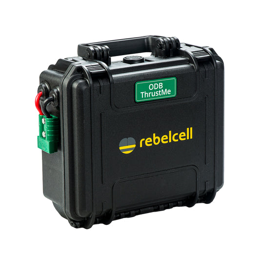 Rebelcell Outdoorbox for ThrustMe Electric Motors  18.5V - 36 Amps - 673 Wh